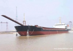 出售2011年造5000吨沿海皮带自卸砂船
